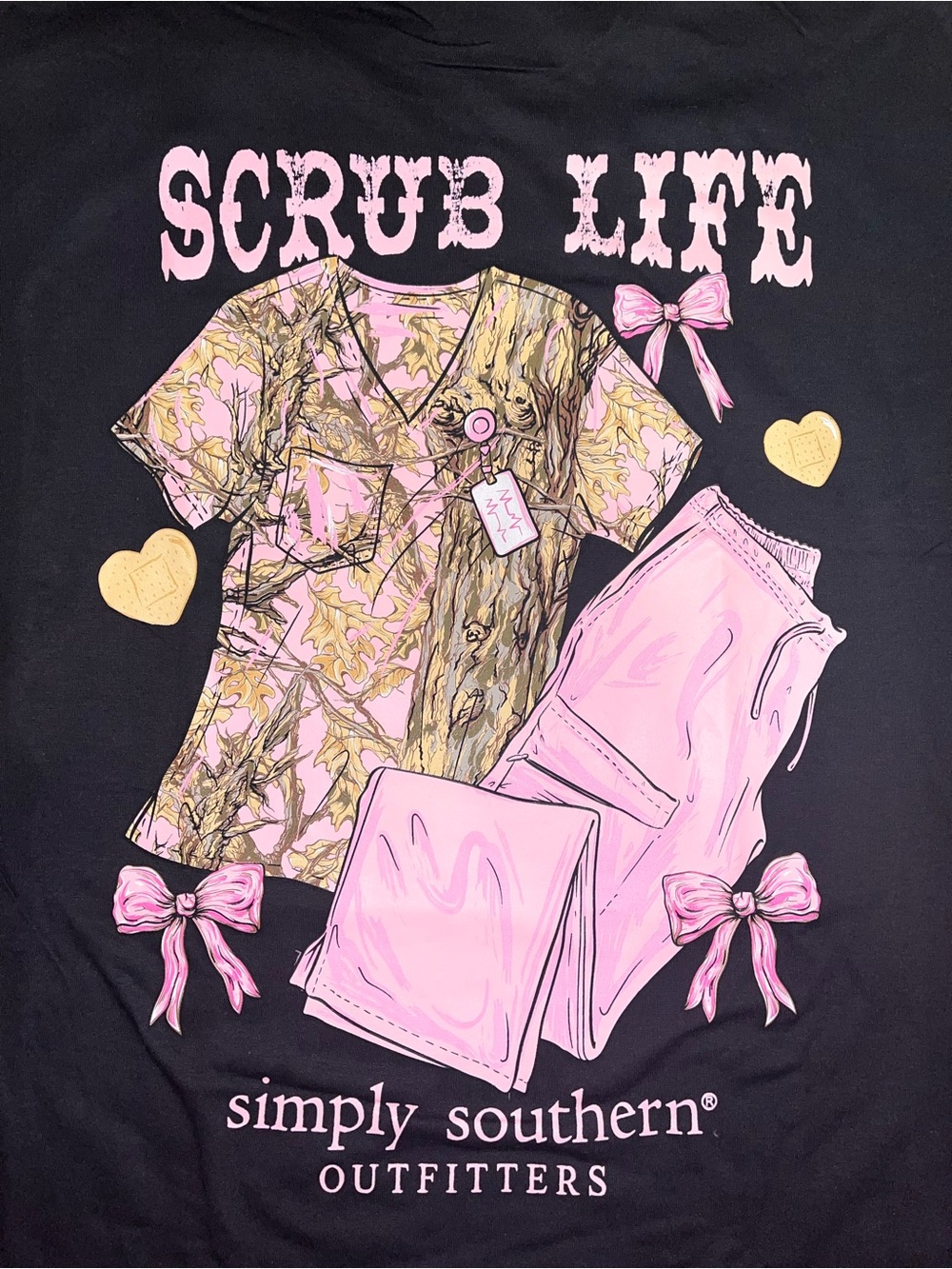 Simply Southern "Scrub Life" T-Shirt ~ Large